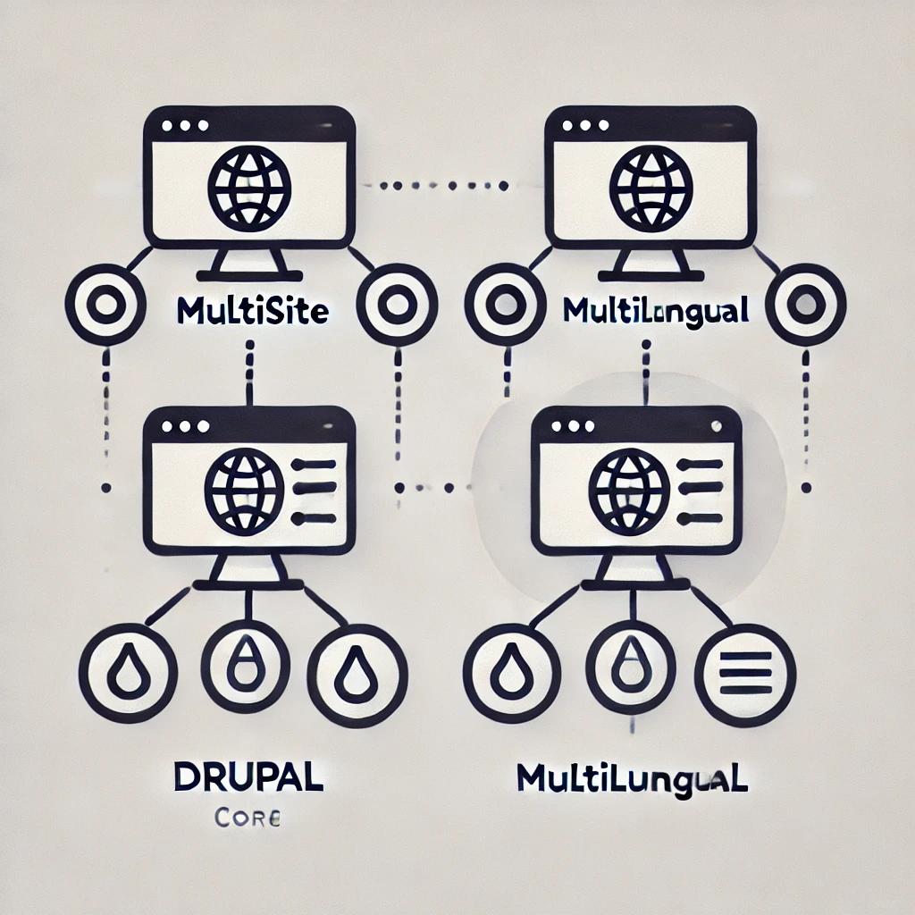 multisite? multi languages site?